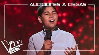 Rafael Amador canta Nana del caballo grande  Audiciones a ciegas  La Voz Kids Antena 3 2024