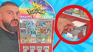 I Found a $1000 Pokemon Card Vending Machine I Bought it