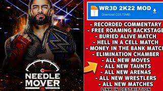 Wr3d 2K22 Mod Real Entrance Link In Description Leader MITB Match Elimination Chamber New Arena