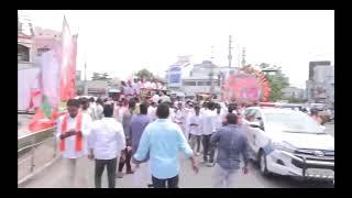 Live from Karimnagar  Guard of Honour at Guest House