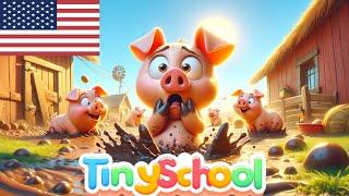  Piggles Toy Adventure A Fun Mystery Tale for Kids  TinySchool TV 