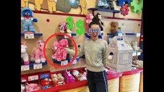 Buying EVERYTHING I Touch BUILD A BEAR CHALLENGE