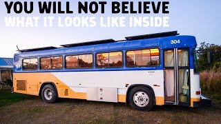Skoolie Tour Millenials Built Their Off-Grid Dream House in a Transit Bus