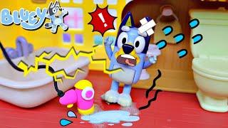 Bluey Be Careful A Bubbly Bathroom Adventure Full of Surprises  Fun Kids Story  Remi House