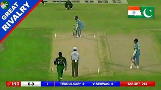 Greatest rivalry India V Pakistan highlights  What a fantastic match