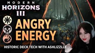 Modern Horizons III - Angry Energy  Historic Deck Tech with Ashlizzlle  #MTGMH3  MTG Arena