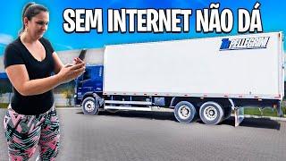 SEM SINAL DE INTERNET NA HORA DO CARREGAMENTO DO CAMINHÃO.  