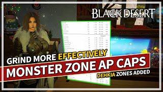 Monster Zone AP Caps Guide & Dehkia Updated  Black Desert