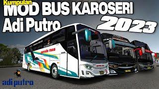 Kumpulan Mod Bussid Karoseri Adiputro  bussid v3.7.1 terbaru