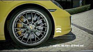 The new Porsche 911 Carrera – Front-axle lift system