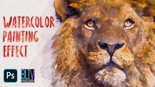 Photoshop How to Create the Look of Watercolor Paintings