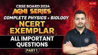 Complete Physics  Biology Class10 NCERT Exemplar  Most Important Questions  By Raghvendra Sir #1