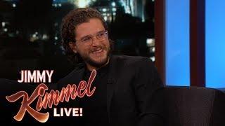 Jimmy Kimmel Grills Kit Harington for Game of Thrones Spoilers