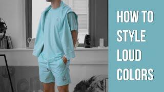 How to Style Bold Colors  Summer Style Tips for Men