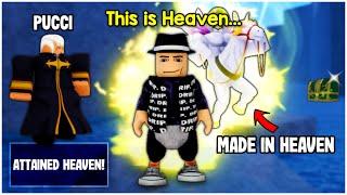 Obtaining This *NEW* Heaven Ability In JoJo Golden Records