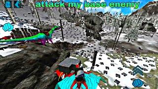 defence base enemy attack - Ark Mobile PvP  S9 EP.4