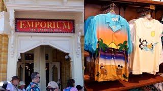 Magic Kingdom Emporium April 2024 Shopping Walkthrough in 4K  Walt Disney World Orlando Florida