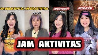 KOMPILASI TIKTOK FELICIA  Jam Aktivitas  - Feliciatannnn 2024