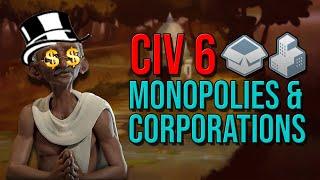 EVERYTHING You Need to Know About Civ 6 Monopolies & Corporations  Civ VI Tips for Beginners