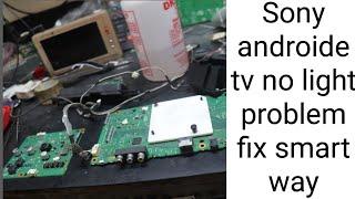 sony android led tv no standby indicator