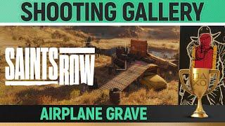 Saints Row - Shooting Gallery - Airplane Grave  All 15 Targets Guide