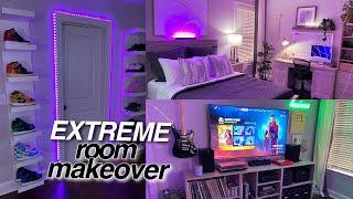 Extreme Room Makeover  AestheticTikTokPinterest Bedroom Transformation