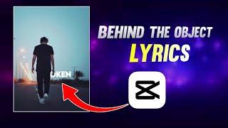 Behind The Object lyrics video editing In Capcut  Trending Lyrics Video Editing In Capcut