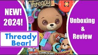 New Interactive Animatronic Toys 2024 Thready Bear Unboxing Demonstration & Review