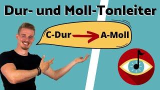 DUR-Tonleiter und MOLL-Tonleiter - einfach verstehen