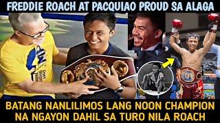 Batang Nanlilimos Lang Noon Champion Na Ngayon Dahil Sa Turo Ni Freddie Roach