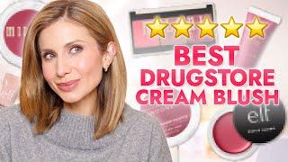 I Tested All The TOP RATED DRUGSTORE CREAM BLUSH