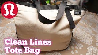 Lululemon Clean Lines Tote Bag Review