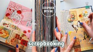 ASMR Scrapbooking  No Talking  Vintage Scrapbook #35