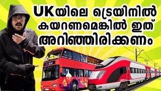 UK Bus and Train travelling experience  UK student life Malayalam  UK travel vlog  Steffin Mathew