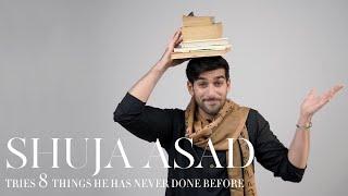 Khaie Star Shuja Asad Tries 8 Things Hes Never Done Before  Mashion