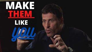 TONY ROBBINS HOW TO BUILD RAPPORT WITH ANYONE - MAKE ANYONE LIKE YOU 2021 MOTIVATION