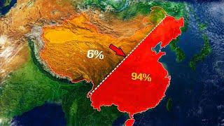 KENAPA 94% PENDUDUK TIONGKOK TINGGAL DI BAGIAN TIMUR GARIS INI