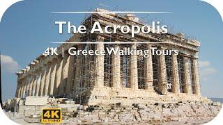 The Acropolis Of Athens Parthenon  4K Virtual Tour - Greece Walking Tours