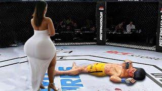 Bruce Lee vs. Fluvia Lacerda - EA Sports UFC 4 - Epic Fight 