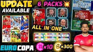 New Massive Update Copa+Euro  ×6 Manager+ Big Time Packs  Unlimited Coins Events & Campaigns