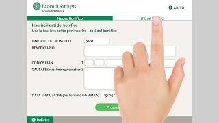 Come eseguire un bonifico con la Cassa Smart del Banco di Sardegna