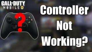 How To Fix COD Mobile Controller Connected But Not Working