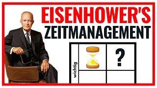 Eisenhower Prinzip  DIE Methode für sagenhaftes Zeitmanagement ⌛