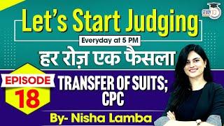 Transfer of Suits CPC  All States Judiciary  Mains Judiciary preparation