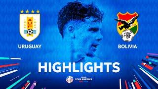 MANITA URUGUAY CELESTE INDOMABILE  URUGUAY vs BOLIVIA 5-0  HIGHLIGHTS  COPA AMERICA  MOLA TV