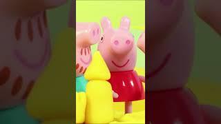 Peppa Pig grillt am Strand Spielzeugvideos für Kleinkinder und Kinder