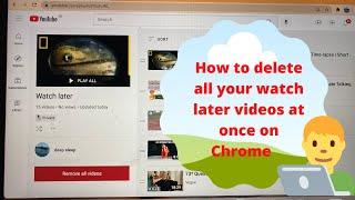 How to delete all your watch later videos at once on YouTube  - Hibzy24