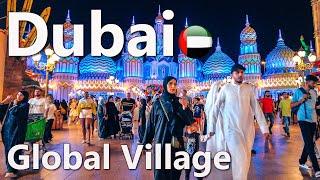 Dubai Global Village Full Tour Beautiful Walk 4K 