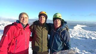 Climbing Ben Nevis - Ledge Route November 2017