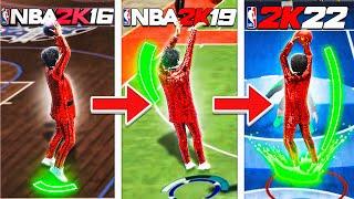 Using the BEST JUMPSHOT from EVERY NBA 2K.. 2K22